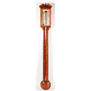 Comitti Holborn Inlaid Timber Barometer - Antique - Barometers ...