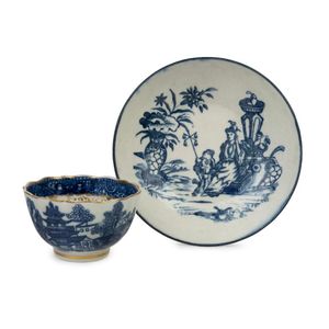 Worcester (England) tea bowls - price guide and values