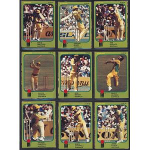 Cricket & Football Cards, noted 1981 Scanlens 'Cricketers'…