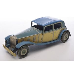 A Wells O London 1930s clockwork Rolls Royce Sedan with driver…