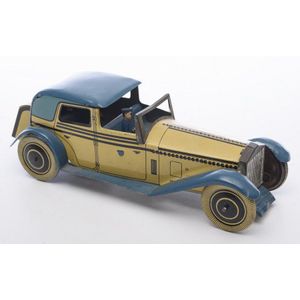 A Wells O London pre-war clockwork Rolls Royce Coupe de Ville…