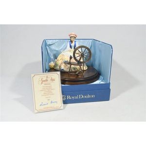 A Royal Doulton figure, 'Spinning,' HN2390, limited edition&hellip;