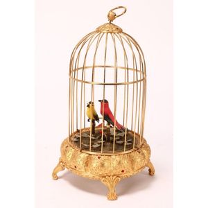 Muziekdoos Bamboe Vogel Ted & Tone