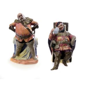 Two Royal Doulton figures. Including 'Falstaff,' HN2054; & 'The…