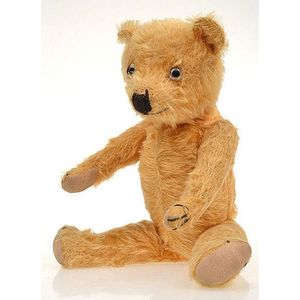 Chiltern / Merrythought Mohair teddy bear, brown, residue to…
