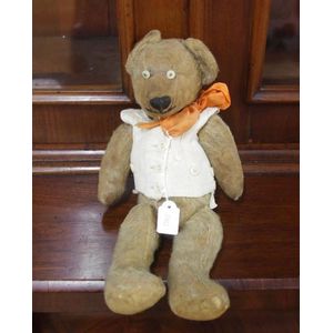 Vintage teddy bear, Mohair. Mother of pearl button eyes. Height…