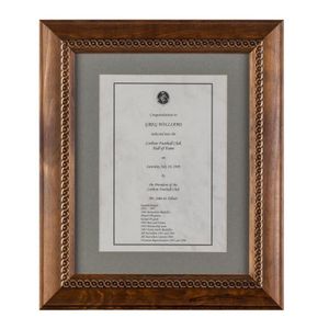Greg Williams' Carlton hall of Fame certificate, window mounted,…