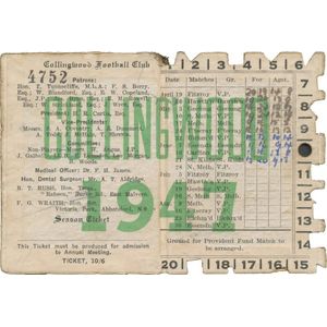 fixture ticket 1947 collingwood season list member enlarge