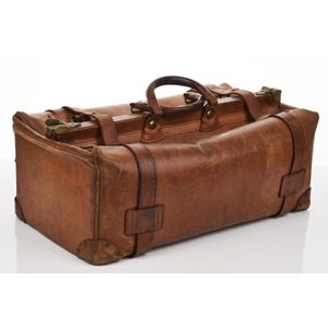 Swaine Adeney London Chestnut Brown Leather Bag - Luggage & Travelling ...