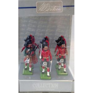 Britains Soldiers 8500 Blackwatch Highlanders, Including Piper…