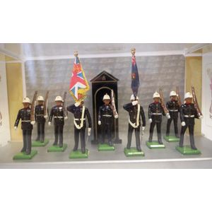 Britains Soldiers 8403 Royal Marine Colour Party, Escort &…
