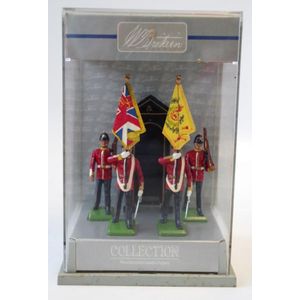 Britains Soldiers 8700 The Middlesex Colour Party & Sentry Box,…
