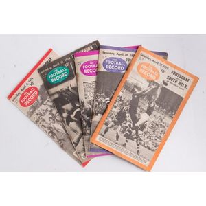 1974 'Football Record's, Noted Home & Away (25), Finals (5) &…