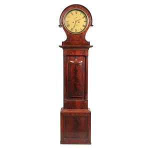 Longcase clock, Scottish flame mahogany, Robert Aitken of&hellip;