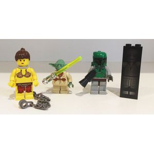 A collection of star Wars Lego, circa 1990s-2000s