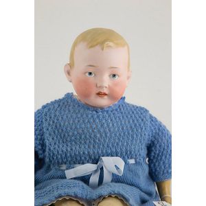 Heubach Koppelsdorf character shoulder plate Toddler boy doll,…