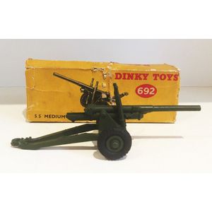 A collection of 1950s Dinky toys, including two no. 692 5.5…