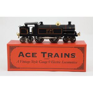 Boxed Ace as new electric 2-2-2 tank locomotive, French Etat &…