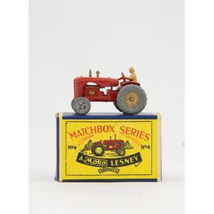 MATCHBOX No.4 イギリス製　トラクター Vintage Matchbox No. 4 Tractor - Branded - Matchbox - Toys & Models