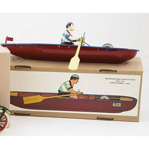 New boxed Paya of Spain reproduction #612 Barca Remos (Rowing…