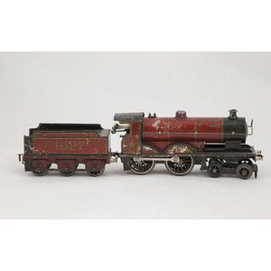 Bassett-Lowke 4-4-0 locomotive and tender, Duke of York 1927,…