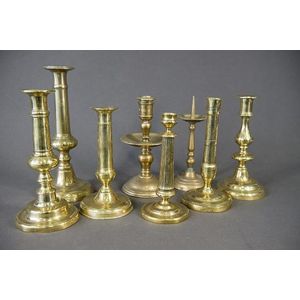 Pair of Vintage Brass Candle Stick Holders – Buy – Collect – Sell