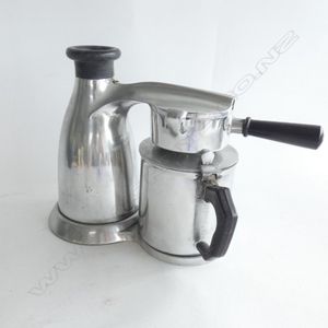An Italian aluminium stovetop La Vesuviana caffettiere, c.1953…