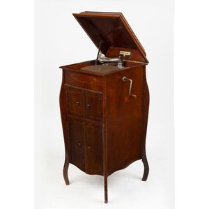 Fullotone upright gramophone in timber case, circa 1920s, 101…