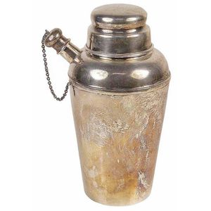 American sterling silver cocktail shaker maker Reed & Barton.…