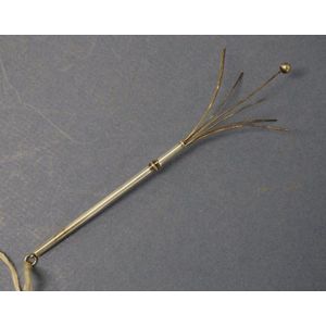 Edward VIII sterling silver swizzle stick hallmarked Birmingham…