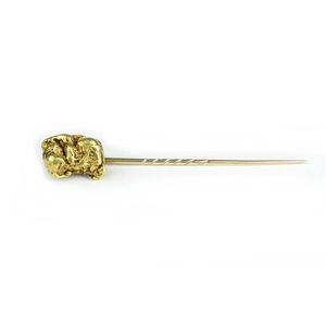 Gold Nugget Stick Pin - Stick, Hat & Tie Pins - Jewellery