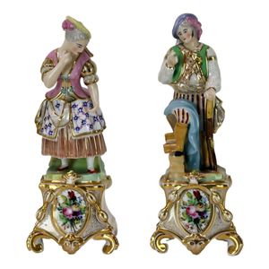 FRANCE ANTIQUE 1920年代 PORCHER PARIS 蛇口 F Paris Porcelain (France) ceramics - price guide and values FRANCE