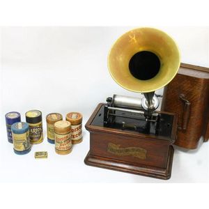 A Columbia Graphophone 'Reproducer' patent 1892 - 1905, with…
