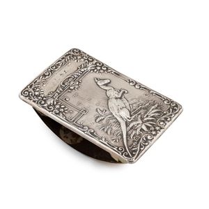 Kangaroo ink blotter, English sterling silver, made in…