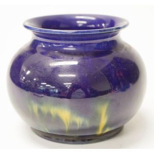 Blue Glazed McHugh Pottery Vase, 1936 - Australian Themes & Other ...