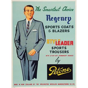 Petone Regency Sports Coats, printed by Christchurch Press Co &…