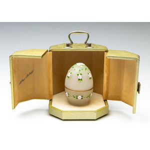 A Theo Faberge spring egg for the St Petersburg collection in…