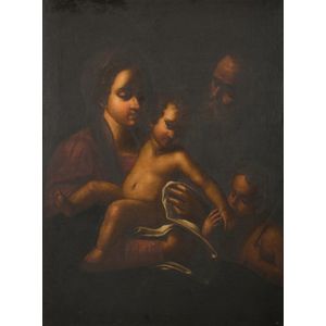 After Raphael, the holy family with the Infant St John the…
