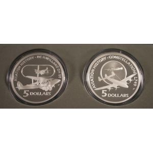 Australia 2009 Masterpieces in silver - Aviation Proof sterling…