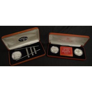 'Two Australian silver proof coin sets 1997 & 2004 1977 - Coins…