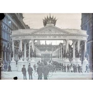 Early Sydney themed glass slides with a large sequence showing…