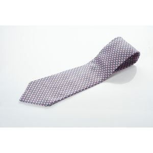 A silk tie by Hermes, styled with blue ladybirds on a pink&hellip;