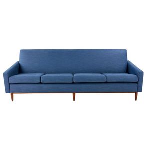 Four seater mid-century sofa for Parker furniture, Recovered in…
