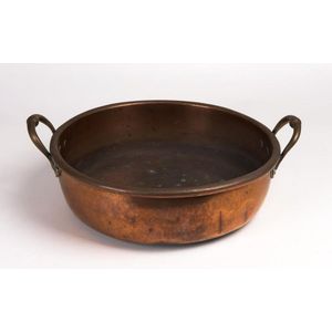 19th Century Copper Preserving Pan (46cm) - Copper - Metalware