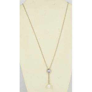 pearl drop necklace tiffany