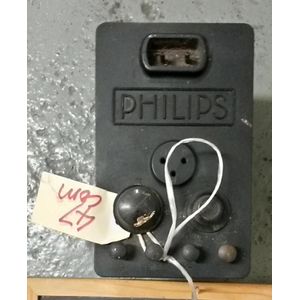 Philips, Netherlands 1928, model 372, 'B' type cabinet, high…