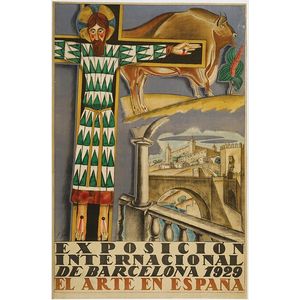 Francisco de A Gali (Spanish 1880-1965), Exposicion…