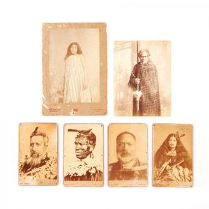 A collection of Foy Brothers Maori portrait photographs,…