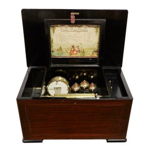 antique musical boxes and cabinets - price guide and values