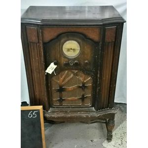 Gulbransen, USA c.1934, model 7D, 7 valves, rare Art Deco…
